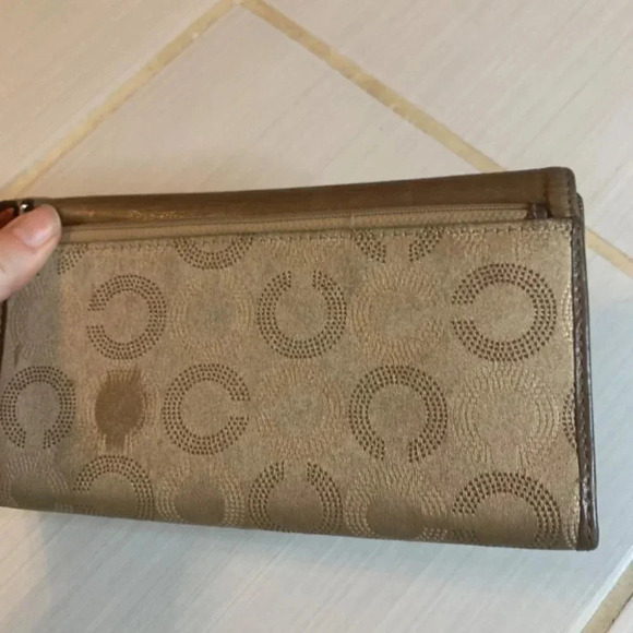 Coach Madison Long Wallet Leather  Brown - Picture 2 of 11